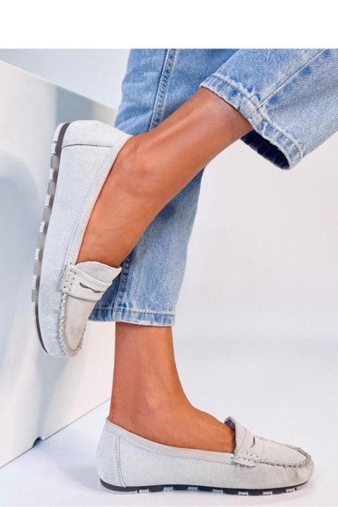 Mokasyny damskie zamszowe ANAYA GREY - Inello Inello Mokasyny damskie zamszowe ANAYA GREY - Inello Inello