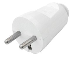 2166# Wtyczka wt-30 prosta biała