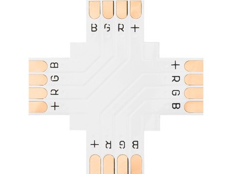 4885# Konektor do taśm led typu "+" 10mm rgb 4885# Konektor do taśm led typu "+" 10mm rgb