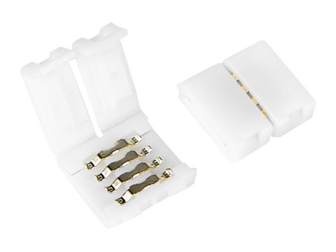 5446# Konektor do taśm led łącznik 10mm 4pin 5446# Konektor do taśm led łącznik 10mm 4pin