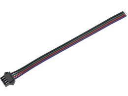 6270# Konektor do taśm led złącze wtyk rgb z przewodem