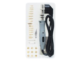 2900# Lutownica 10w/30w zestaw z grotami zd972g wypalarka