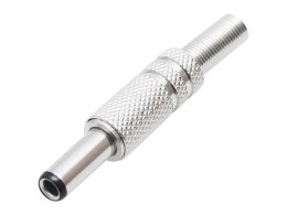 3298# Wtyk dc 2,5/5,5 /14 metal