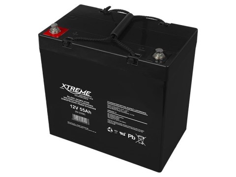 82-228# Akumulator żelowy 12v 55ah xtreme 82-228# Akumulator żelowy 12v 55ah xtreme