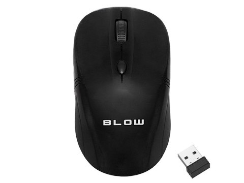 84-002# Mysz optyczna bezprzewodowa blow mb-10 czarna 84-002# Mysz optyczna bezprzewodowa blow mb-10 czarna