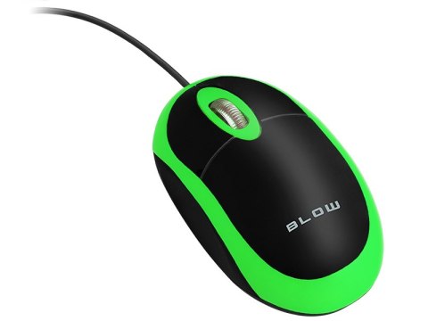 84-016# Mysz optyczna blow mp-20 usb zielona 84-016# Mysz optyczna blow mp-20 usb zielona
