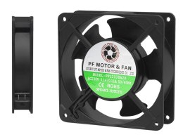 85-126# Wentylator 120x38mm 230v kulkowy terminal