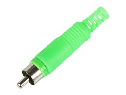 93-560# Wtyk rca cinch zielony hq
