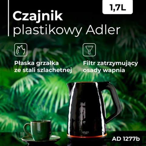 AD 1277 black Czajnik plastikowy 1,7 l AD 1277 black Czajnik plastikowy 1,7 l