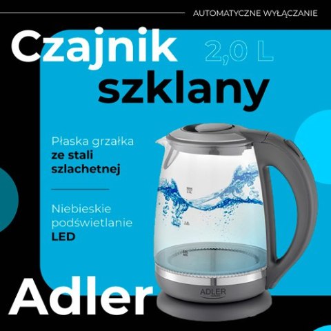 AD 1286 Czajnik szklany 2,0 l AD 1286 Czajnik szklany 2,0 l