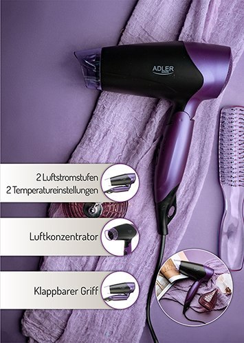 AD 2260 Suszarka 1600w AD 2260 Suszarka 1600w