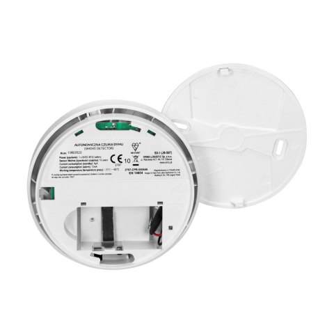 Bateryjny czujnik dymu, 9V DC, BSI Bateryjny czujnik dymu, 9V DC, BSI