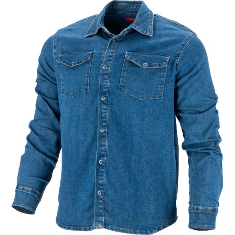 Koszula jeansowa niebieska, "2xl", ce, lahti Koszula jeansowa niebieska, "2xl", ce, lahti