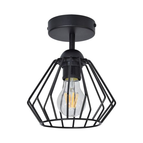 WAYA oprawa ścienno-sufitowa, moc max. 1x60W, E27, czarna, krótka WAYA oprawa ścienno-sufitowa, moc max. 1x60W, E27, czarna, krótka