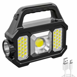 ZD103 Latarka akumulatorowa powerbank solarna