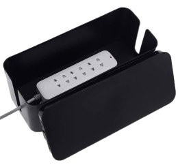 AG963 Organizer na kable listwy czarny