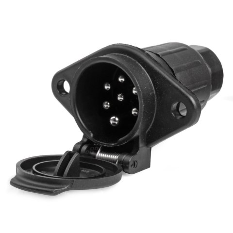 Gniazdo przyczepy 7 pin typ n 24v tir amio-03221 Gniazdo przyczepy 7 pin typ n 24v tir amio-03221