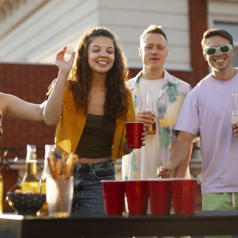 Gra Beer Pong- 50 kubeczków Ruhhy 21232 Gra Beer Pong- 50 kubeczków Ruhhy 21232