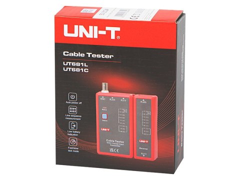50-212# Miernik ut681l uni-t tester lan 50-212# Miernik ut681l uni-t tester lan