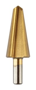 Wiertła stopniowe 4-12 mm, rozwiertak 12,4 mm, frezowiertło 6x90 mm, pogłębiacz stożkowy 8-20 mm,TiN