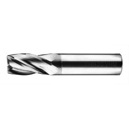 Frez węglikowy Baildon DIN 6527 L FWP4L 18 mm, VHM TiAlN, Z4, 92-26 mm