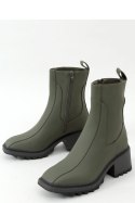 Botki damskie zielone QT33P GREEN - Inello Inello