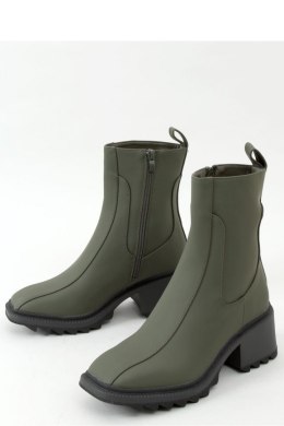 Botki damskie zielone QT33P GREEN - Inello Inello
