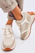 Buty sportowe damskie CORNET BEIGE - Inello Inello