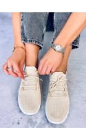 Buty sportowe skarpetkowe CARUSO BEIGE - Inello Inello