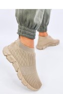 Buty sportowe skarpetkowe DARTS BEIGE - Inello Inello