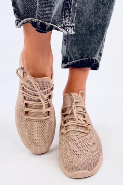 Buty sportowe skarpetkowe GUELFI KHAKI - Inello Inello Buty sportowe skarpetkowe GUELFI KHAKI - Inello Inello
