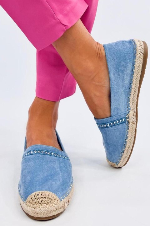 Espadryle damskie ETANCE BLUE - Inello Inello Espadryle damskie ETANCE BLUE - Inello Inello