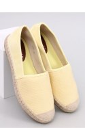 Espadryle damskie płócienne HAYDON YELLOW - Inello Inello