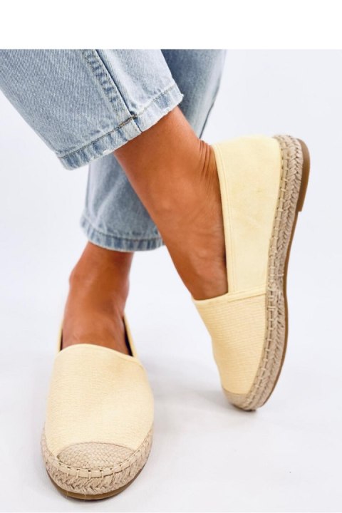 Espadryle damskie płócienne HAYDON YELLOW - Inello Inello Espadryle damskie płócienne HAYDON YELLOW - Inello Inello