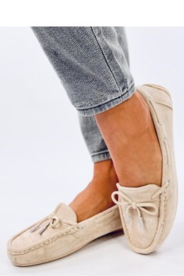 Mokasyny zamszowe WARDS BEIGE - Inello Inello