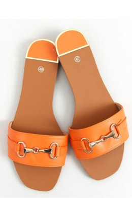 Sandał KLAPKI DAMSKIE POMARAŃCZOWE N-109 ORANGE - Inello Inello