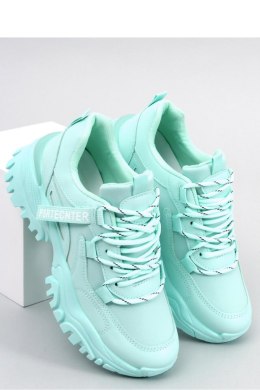 Sneakersy na koturnie BAINS GREEN - Inello Inello