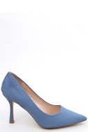 Szpilki damskie zamszowe GIORGIA BLUE - Inello Inello