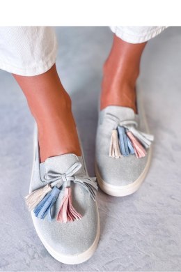 Trampki wiosenne z frędzlami SALMA GREY - Inello Inello