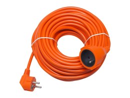 98-757# Przedłużacz sieciowy pr-160 1-gniazdo z uziemieniem 30m pomarańczowy (3x1,5mm)