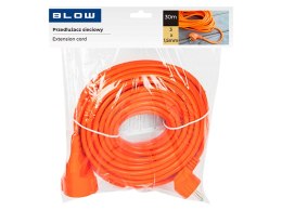 98-757# Przedłużacz sieciowy pr-160 1-gniazdo z uziemieniem 30m pomarańczowy (3x1,5mm)