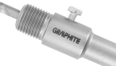Adapter do otwornic HEX oraz wiertło pilotujące M22 200 mm Adapter do otwornic HEX oraz wiertło pilotujące M22 200 mm