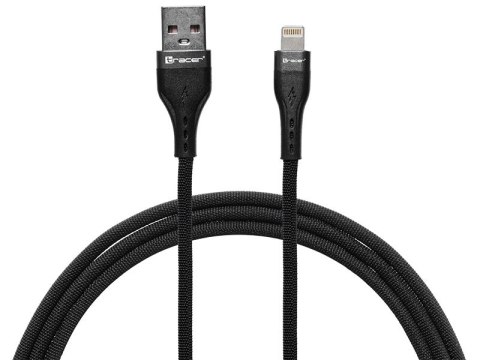 Kabel TRACER USB A - Lightning 1m BK Kabel TRACER USB A - Lightning 1m BK
