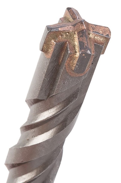 Wiertło do betonu zbrojonego SDS Plus 14 x 260 mm, quatro Wiertło do betonu zbrojonego SDS Plus 14 x 260 mm, quatro