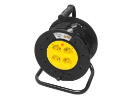 98-752# Przedłużacz sieciowy pr-61 4-gniazda z uziemieniem 30m bęben pcv 3x1,5mm