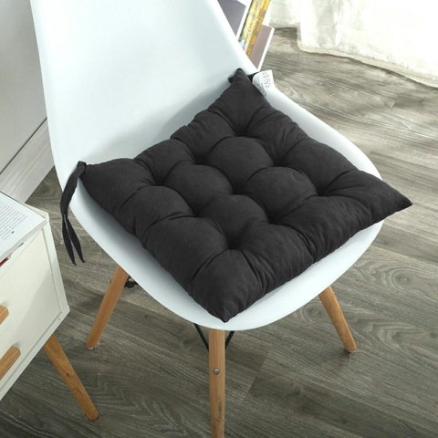 AG690H Poduszka na krzesło czarna 40x40 AG690H Poduszka na krzesło czarna 40x40