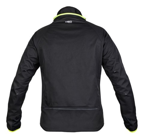 Kurtka Mix&Match Softshell, czarno-żółta, rozmiar XL Kurtka Mix&Match Softshell, czarno-żółta, rozmiar XL