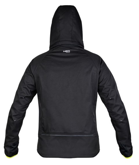 Kurtka Mix&Match Softshell, czarno-żółta, rozmiar S Kurtka Mix&Match Softshell, czarno-żółta, rozmiar S