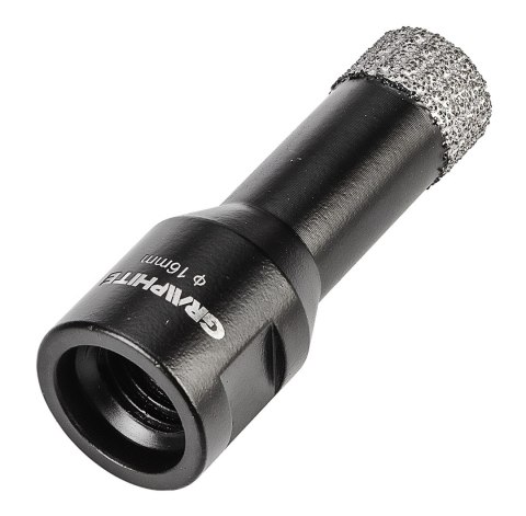Otwornice diamentowe (6, 8, 10, 12, 16 mm), zestaw 5 el. Otwornice diamentowe (6, 8, 10, 12, 16 mm), zestaw 5 el.