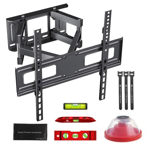 Uchwyt do TV Maclean, max VESA 400x400, 32-75", 50kg, reg.kąta w pionie i poziomie, profil 80-380mm, czarny, MC-788 Uchwyt do TV Maclean, max VESA 400x400, 32-75", 50kg, reg.kąta w pionie i poziomie, profil 80-380mm, czarny, MC-788